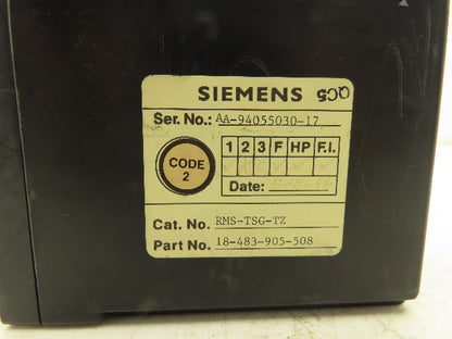 Siemens Static Trip III Trip Unit 150-5000A 600V 3ph