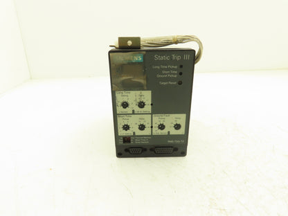 Siemens Static Trip III Trip Unit 150-5000A 600V 3ph