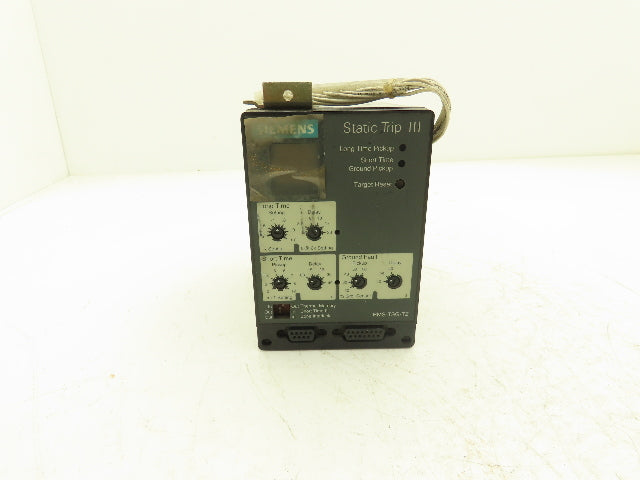 Siemens Static Trip III Trip Unit 150-5000A 600V 3ph