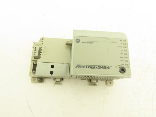 Allen Bradley 1794-L34 Flex Logix 5434 Processor Ser A Cat Rev J01 F/W 1.2