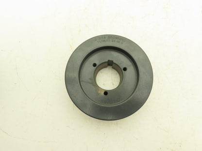 Browning 2TB54 5V, A, B V Belt Sheave 2 Groove 5-3/4" OD QD Bushed Lot of 5