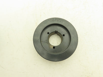 Browning 2TB54 5V, A, B V Belt Sheave 2 Groove 5-3/4" OD QD Bushed Lot of 5