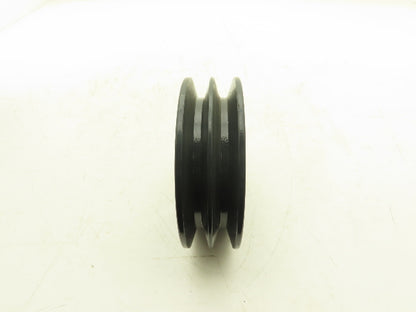 Browning 2TB54 5V, A, B V Belt Sheave 2 Groove 5-3/4" OD QD Bushed Lot of 5