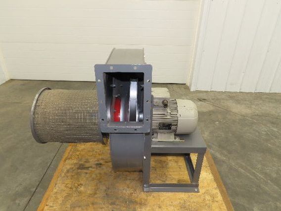 Moro MAR501T3L Backward Incline Blower 4kw Motor 230/460V 3Ph