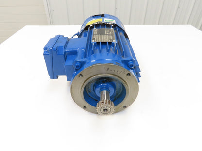 Elektrim 20NCB-3-2-18/PR SIE Brake Motor 2Hp 1750 RPM 230/460V 3PH 145TC