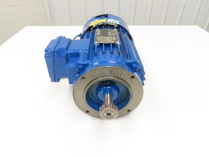 Elektrim 20NCB-3-2-18/PR SIE Brake Motor 2Hp 1750 RPM 230/460V 3PH 145TC