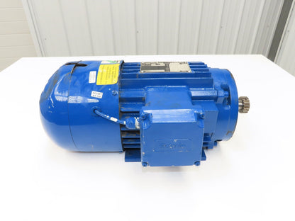 Elektrim 20NCB-3-2-18/PR SIE Brake Motor 2Hp 1750 RPM 230/460V 3PH 145TC