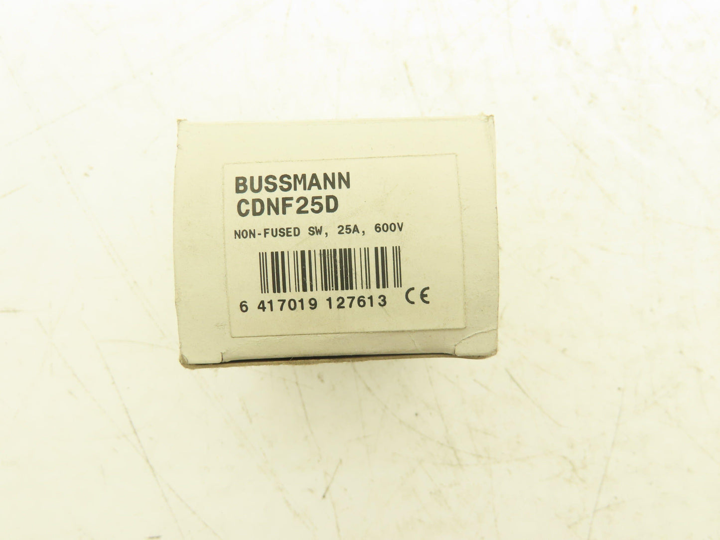 Cooper Bussman CDNF25D Non-Fused Disconnect Switch 25A 600V 18-8AWG