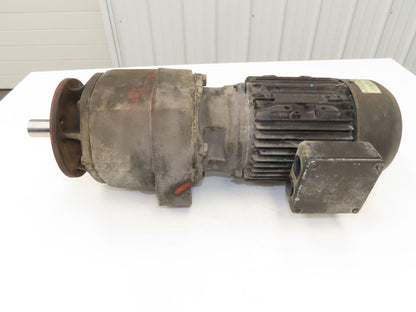 Nordson SCR24B28-WU-DA90LK-H-4G-V1 Inline Gearmotor 91rpm 2.6Kw 230V 3PH IEC 90L