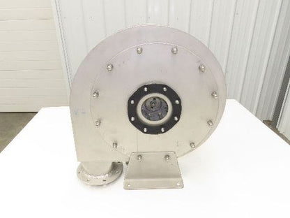 Meidinger AT68 Centrifugal Fan Blower 3x4" In/Out WEG 0.63kw 460V 3Ph 11" Blade
