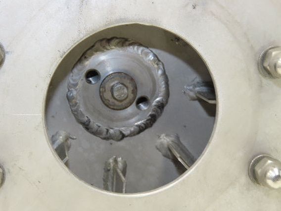 Meidinger AT68 Centrifugal Fan Blower 3x4" In/Out WEG 0.63kw 460V 3Ph 11" Blade