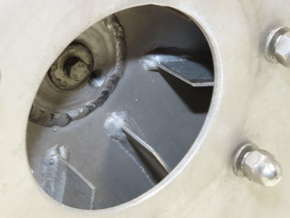 Meidinger AT68 Centrifugal Fan Blower 3x4" In/Out WEG 0.63kw 460V 3Ph 11" Blade