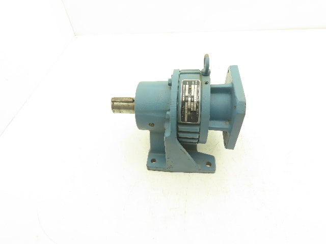 Shimpo Circulute 201-294030BH Inline Gearbox 29:1 Reducer 0.9Hp 60 RPM 894 In-Lb