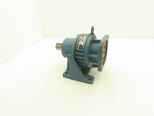 Shimpo Circulute 201-294030BH Inline Gearbox 29:1 Reducer 0.9Hp 60 RPM 894 In-Lb