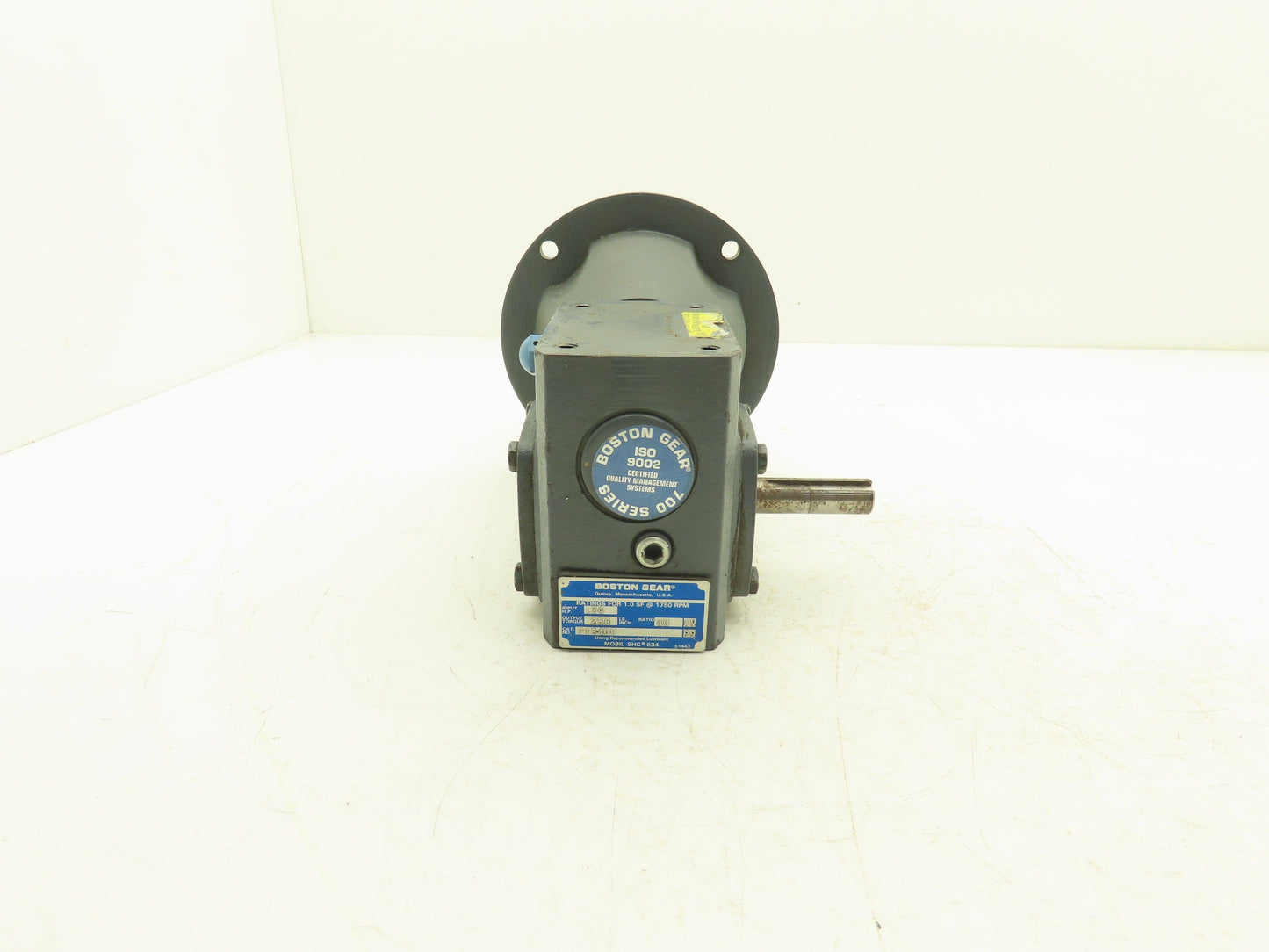 Boston Gear 713-40-G Worm Gearbox 40:1 Reducer.24Hp 44 RPM 56C LH Output