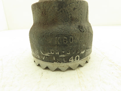 LCA-302 Clutch spindle Spline to 4"Ratchet