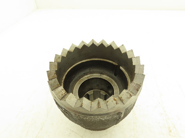 LCA-302 Clutch spindle Spline to 4"Ratchet