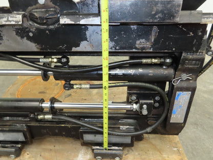 Cascade Forklift Class 3 SideShift Fork Positioner Attachment 20"x 41" W 10000lb