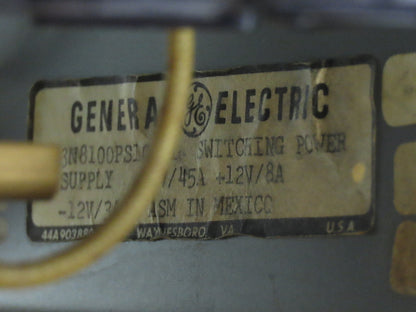 General Electric 3N8100PS103B1 GE Fanuc Switching Power Supply 6V 45A 12V 8A