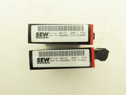 SEW-EURODRIVE 822689X UWS11A RS232 RS485 Serial Port Interface Adapter Lot of 2