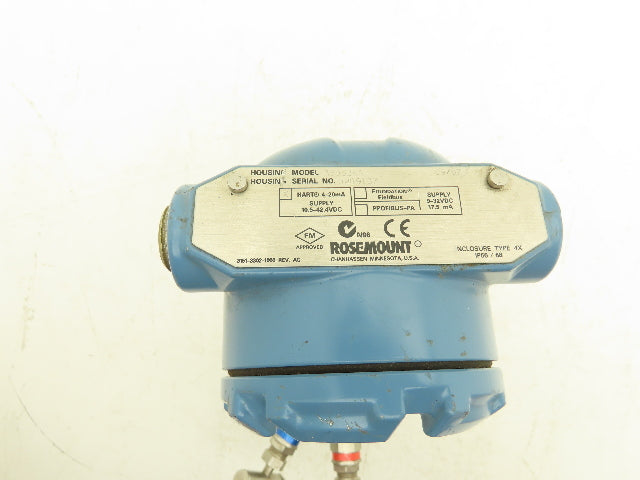Rosemount 3051S Scalable Pressure Transmitter 11-42vDC 0-75" H2O Hart Protocol