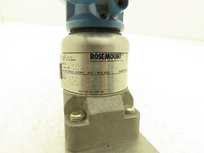 Rosemount 3051S Scalable Pressure Transmitter 11-42vDC 0-75" H2O Hart Protocol
