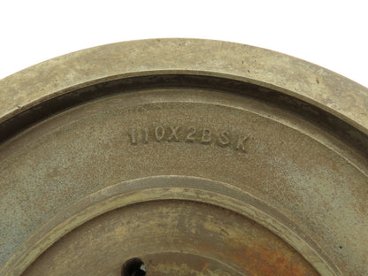 TB Woods 110X2BSK Pulley Sheave 2 Groove A,B Belt QD