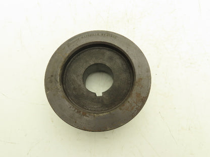 Browning 3TB56 Pully Sheave 3 Groove V-Belt Size A,B Split Taper Bushing P1