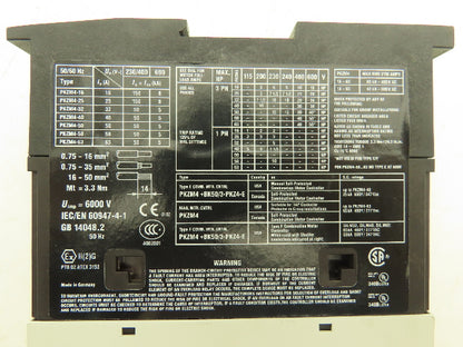 Moeller PKZM4-32 Manual Motor Starter 24-32A 30Hp 600vAC 3Ph