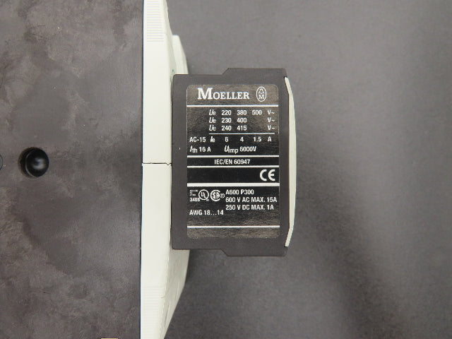 Siemens DIL MC40 Contactor 40Hp 600v 3Ph Aux Contact 4NC 4NO Lot of 4