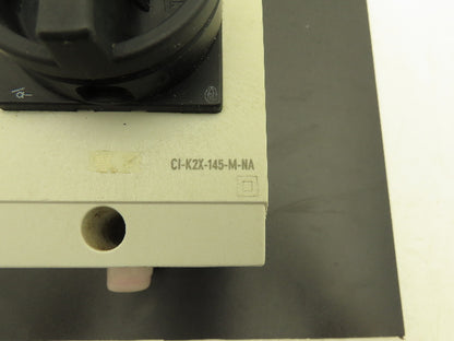 Moeller CI-K2X-145-M-NA Enclosure Switch 32A 600vAC 3Ph Lot of 3
