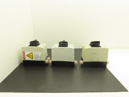 Moeller CI-K2X-145-M-NA Enclosure Switch 32A 600vAC 3Ph Lot of 3