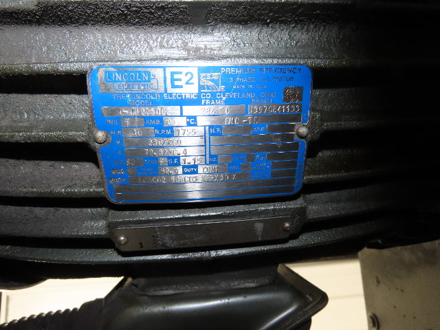 Strippit FC 1250 H/30  30-Ton CNC Turret Punch Hydraulic Power Unit 100 Gal 30Hp