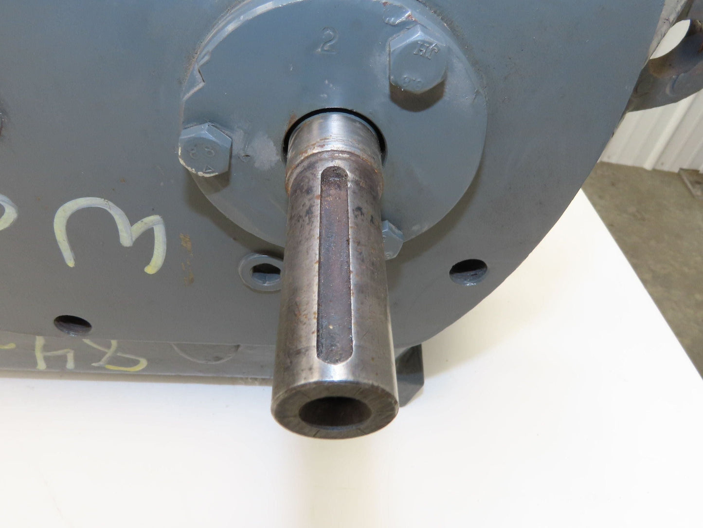 Kone Cranes HSC42002EX401-280 Gear Reducer 284.82:1 Gearbox 100mm Hollow Shaft