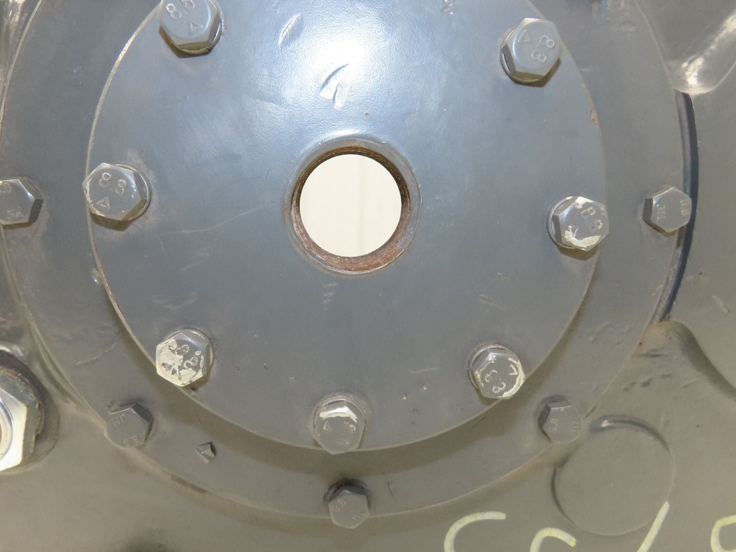 Kone Cranes HSC42002EX401-280 Gear Reducer 284.82:1 Gearbox 100mm Hollow Shaft