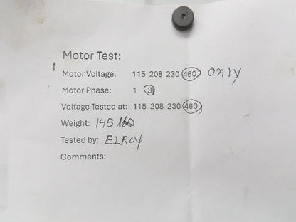 GE Tri-Clad 5K6226XH23A Vertical Pump Motor 5Hp 1750 RPM 460V 3PH 213TP10 Frame