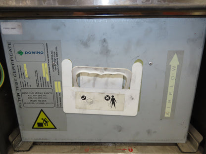 Domino DPX 1000 Digital Laser Fume Extractor System Stainless Unit L012930