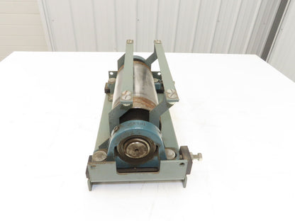 Hytrol 4"x 9" Crowned Tail Pulley for 18" Conveyor 15"BF 8" Belt Under Roller