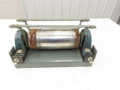 Hytrol 4"x 9" Crowned Tail Pulley for 18" Conveyor 15"BF 8" Belt Under Roller