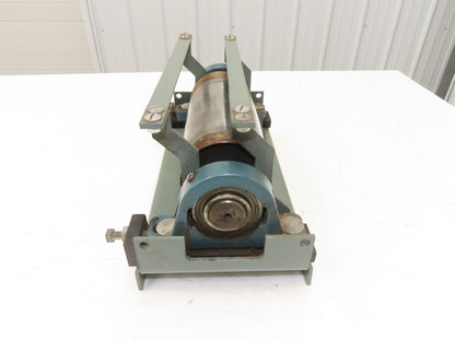 Hytrol 4"x 9" Crowned Tail Pulley for 18" Conveyor 15"BF 8" Belt Under Roller