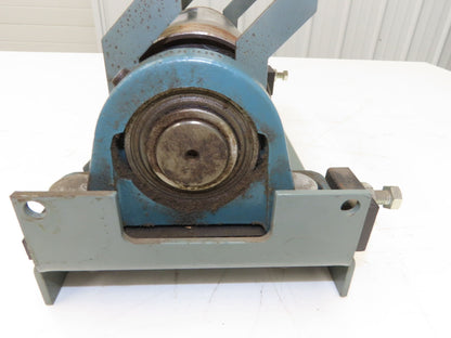 Hytrol 4"x 9" Crowned Tail Pulley for 18" Conveyor 15"BF 8" Belt Under Roller