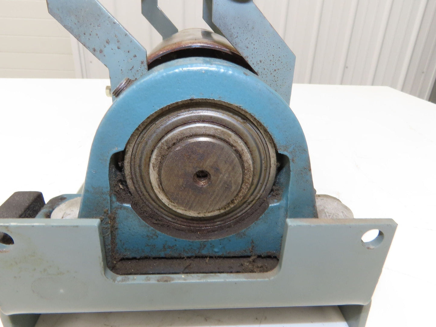 Hytrol 4"x 9" Crowned Tail Pulley for 18" Conveyor 15"BF 8" Belt Under Roller