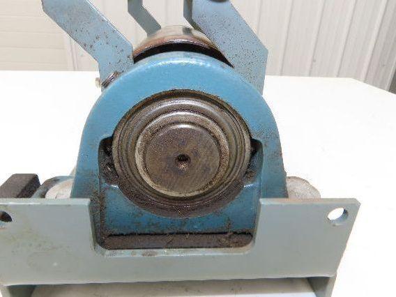 Hytrol 4"x 9" Crowned Tail Pulley for 18" Conveyor 15"BF 8" Belt Under Roller