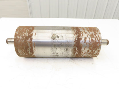 Hytrol 6"x 14" Crowned Tail Pulley for 18" Conveyor 15"BF 8" Belt Under Roller