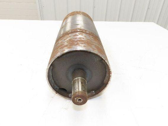 Hytrol 6"x 14" Crowned Tail Pulley for 18" Conveyor 15"BF 8" Belt Under Roller