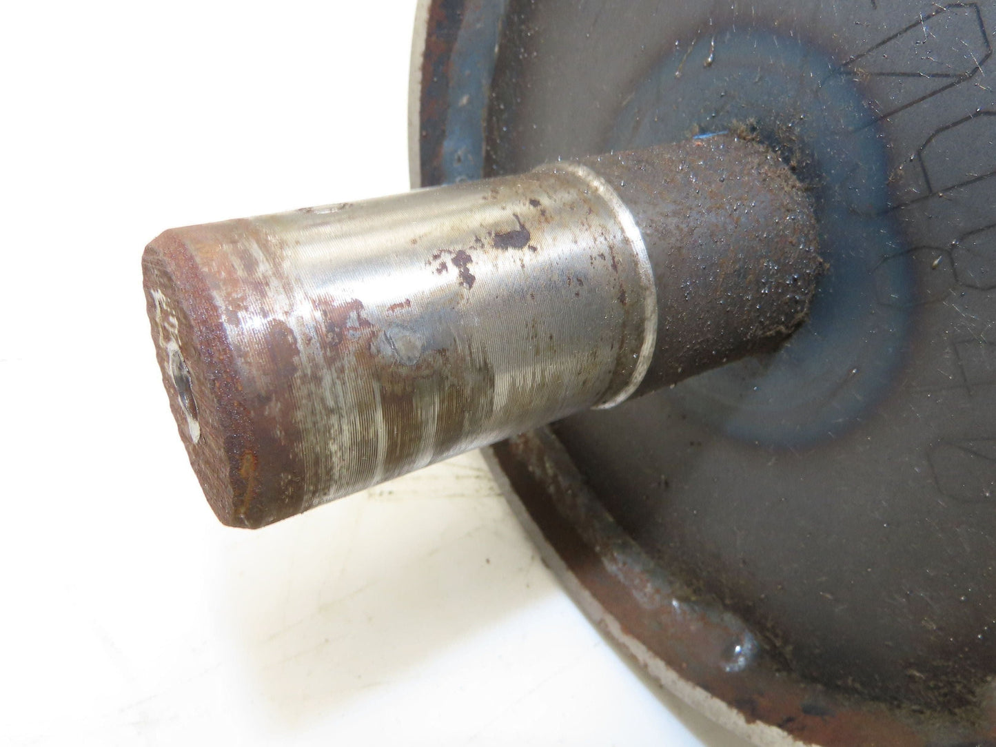 Hytrol 6"x 14" Crowned Tail Pulley for 18" Conveyor 15"BF 8" Belt Under Roller