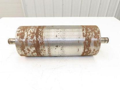 Hytrol 6"x 14" Crowned Tail Pulley for 18" Conveyor 15"BF 8" Belt Under Roller