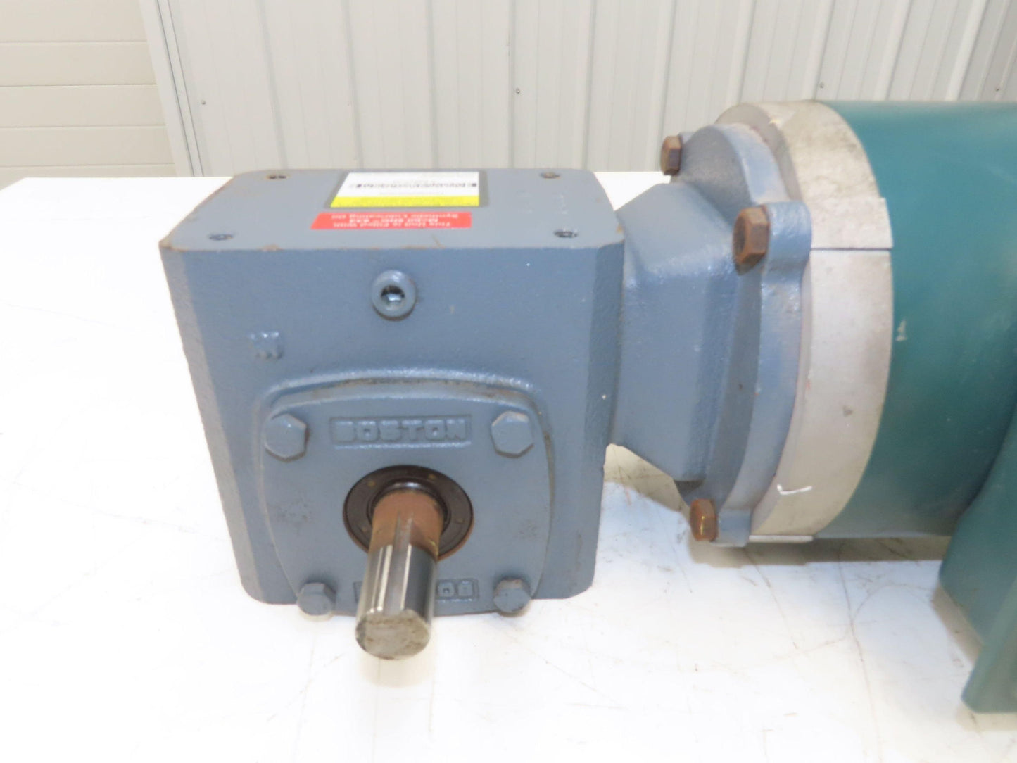 Boston Gear F71815AVB561R0A Gearmotor 15:1 Reducer 116rpm 1/2Hp 230/460V LH 56C