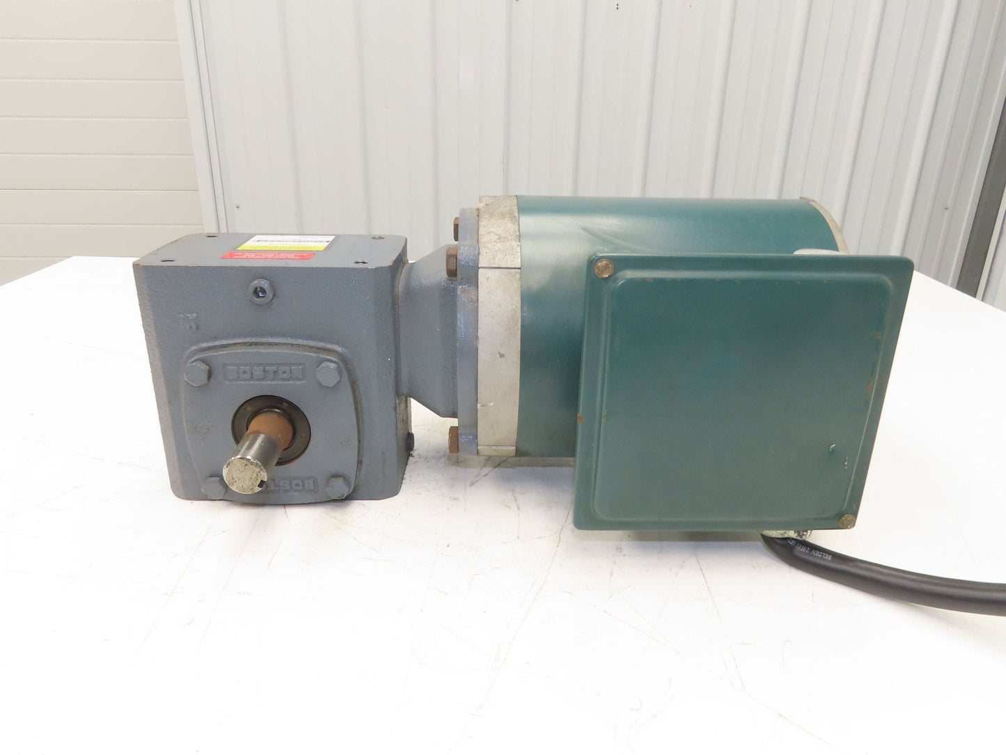 Boston Gear F71815AVB561R0A Gearmotor 15:1 Reducer 116rpm 1/2Hp 230/460V LH 56C