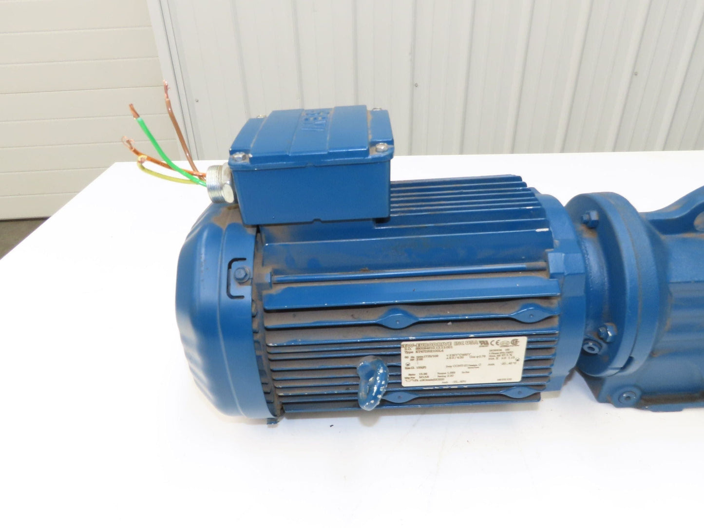 Sew Eurodrive KT47DRE100L4 Gearmotor 15.86 Reducer 109rpm 3Hp 460V Hollow Shaft
